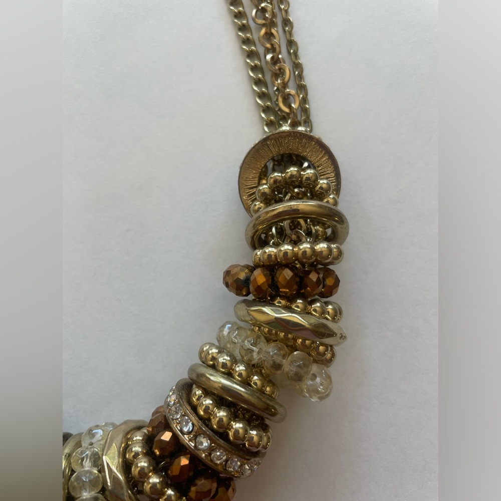 Multicolored Statement Necklace - image 4